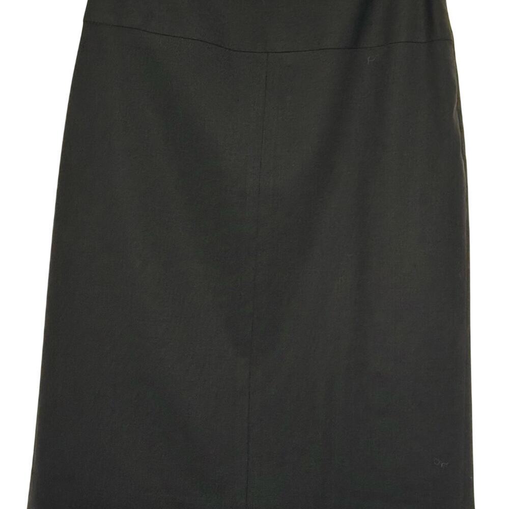 Wool Banana Republic Elegant Black Pencil Lined Skirt ItalianSize 2